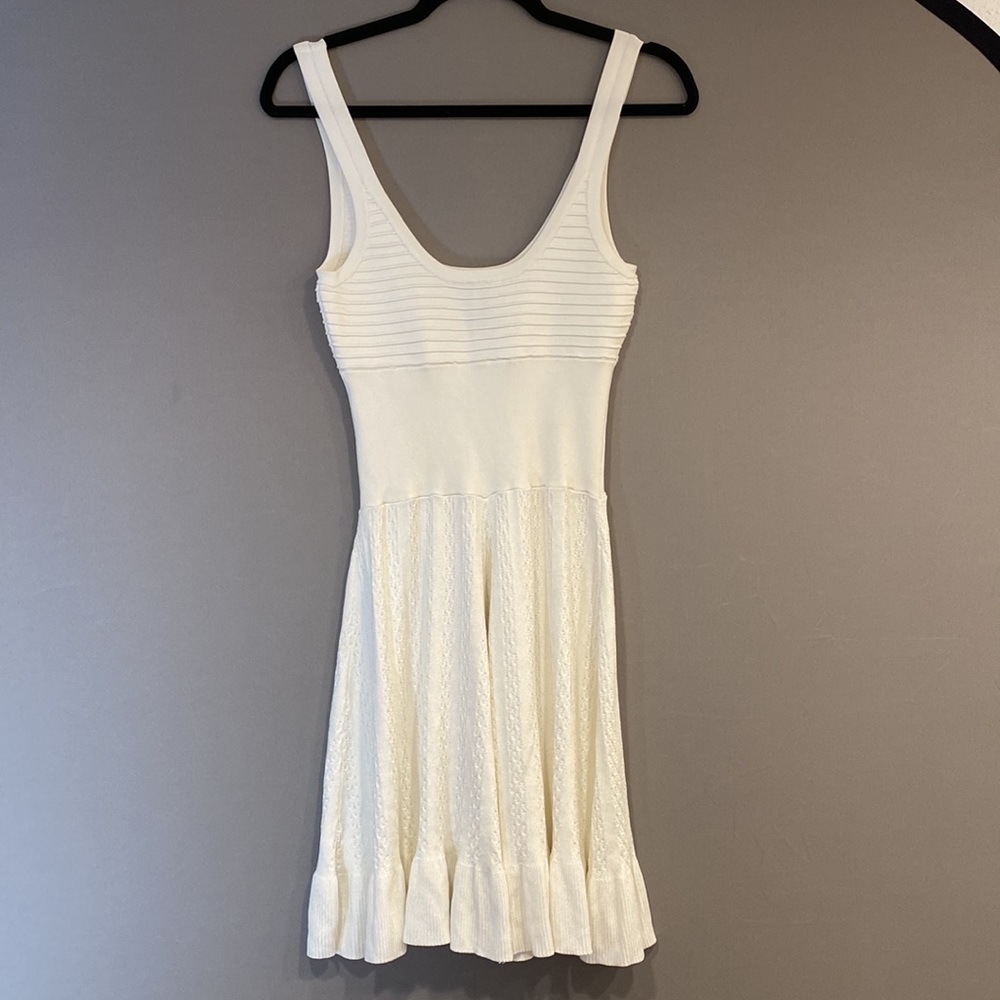 Guess by Marciano Bondage Ivory Dress Small